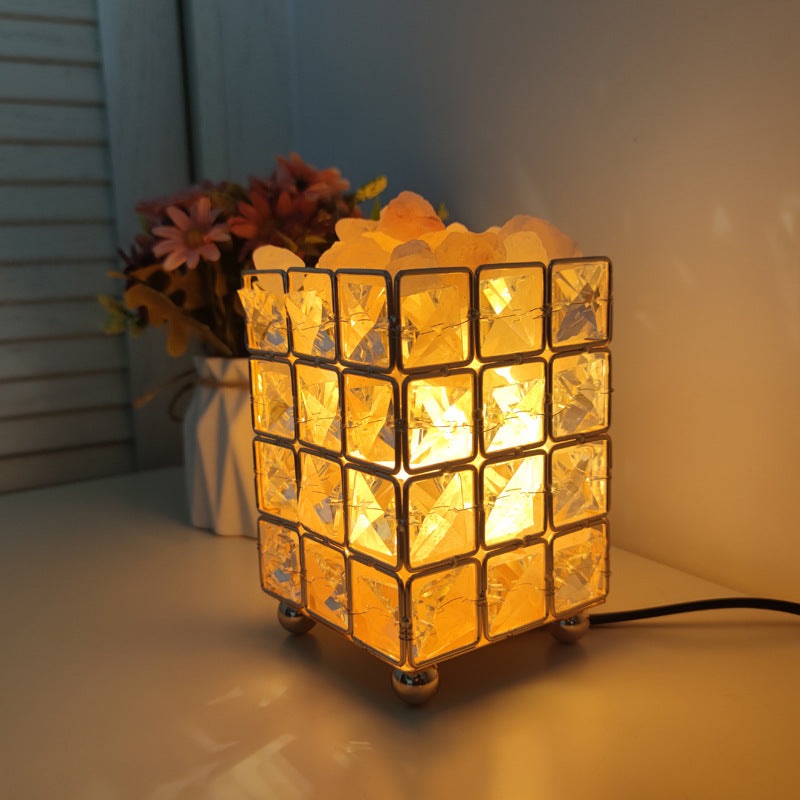 Mini Crystal LED Table Lamp featured in Mini Table Lamp for Small Spaces Guide