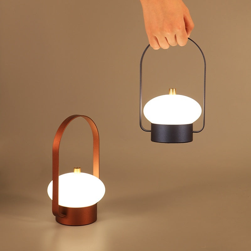 Portable Small Night Lamp Outdoors Convenient Charging Decorative Table Lamp — product image for can you use a table lamp outdoors